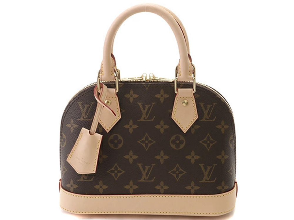 Louis Vuitton Alma Monogram brown canvas Handbag